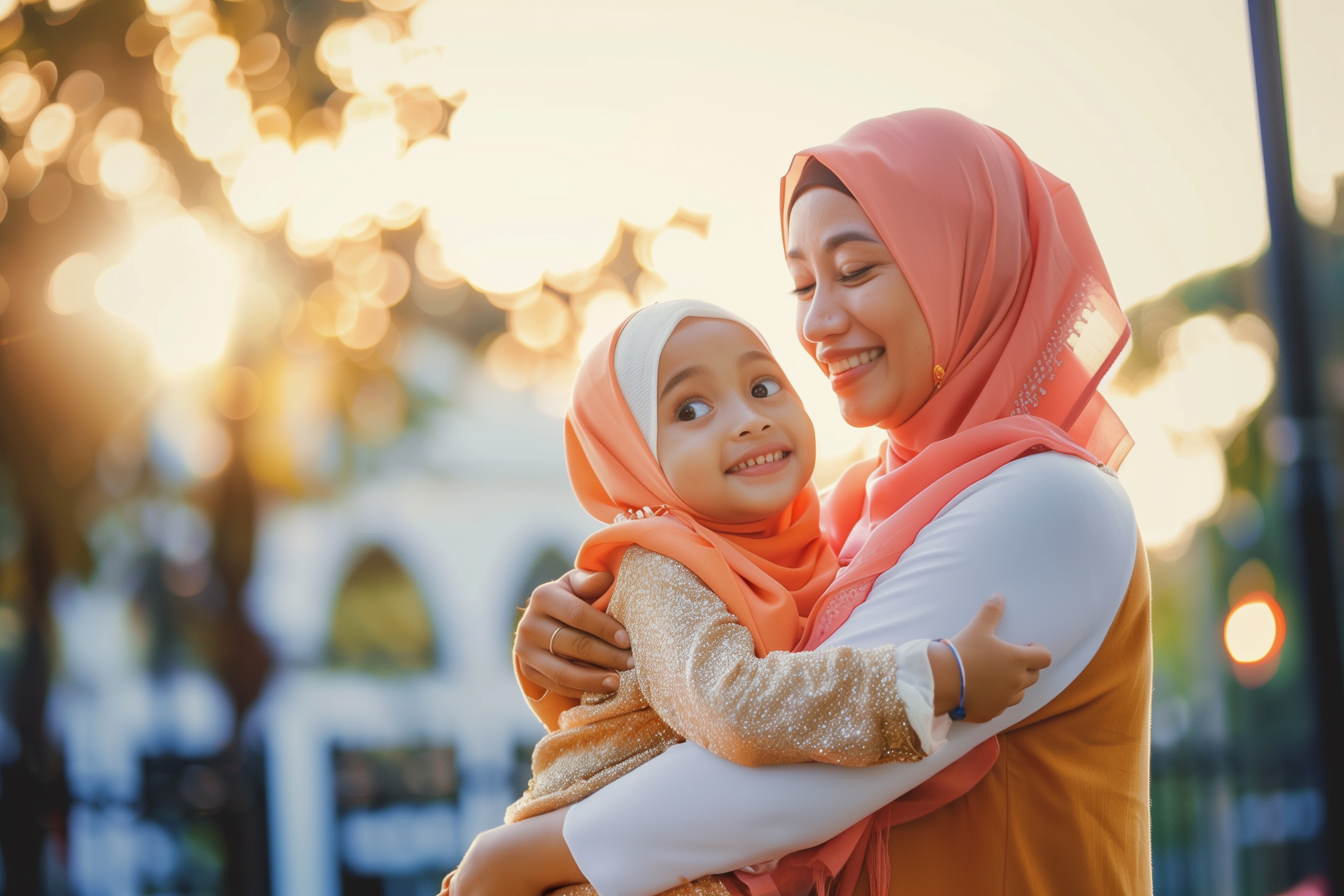Mother_hugging_her_child_with_a_cheeky_expression_outside_in_the_park_during_sunset.jpg